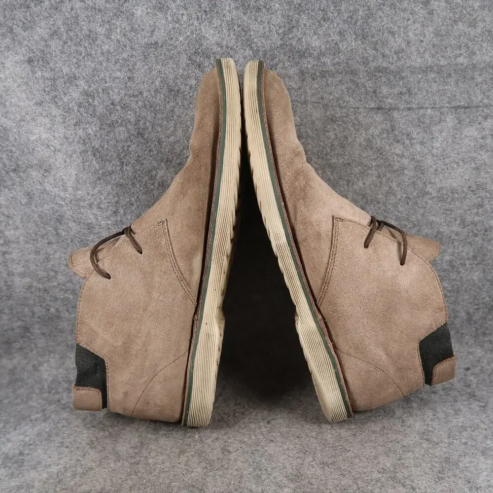 Camper Shoes Mens 45 Chukka Boots Leather Casual Lifestyle Lace Up Brown Comfort
